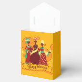 マッチングハッピークワンザ3レディースイエロー フェイバーボックス (オープン)