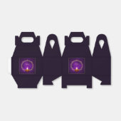 マッチングハッピーディワリパープル フェイバーボックス (折り畳みなし)