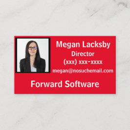 マッチングバッジ用写真名刺 名刺