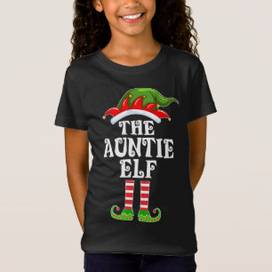 マッチングファミリーおもしろいザアンティ小妖精や小人クリスマスCos Tシャツ