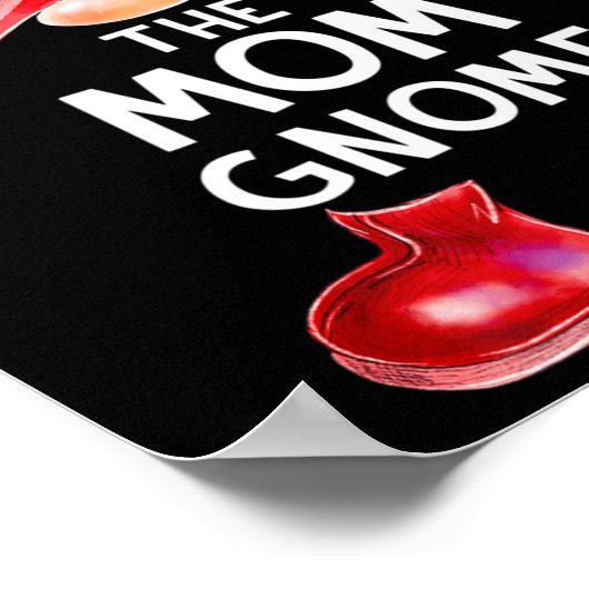 マッチングファミリーおもしろいザ母格言クリスマスPJグロ ポスター (角)