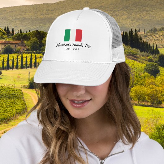 マッチングファミリーイタリイタリアントリップフラカスタムグ キャップ