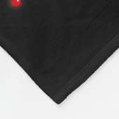 マッチングファミリークリスマス2024 Santa Hat Lights Xm フリースブランケット (角)