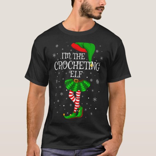 マッチングファミリーグループ私はcrocheating小妖精や小人クリス tシャツ (正面)