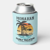 マッチングファミリーバケーショントロピカルサンセット 缶クーラー (缶裏面)