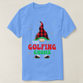 マッチングファミリーバッファロープレイドゴルフ格言Ch Tシャツ (デザイン正面)