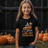 マッチングファミリーモダンブークルーハロウィーンガールズ Tシャツ