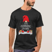 マッチングファミリーランニンググループ格言クリスマス Tシャツ (正面)