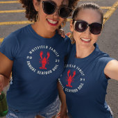 マッチングファミリー7月4日シーフードボイルカスタム Tシャツ