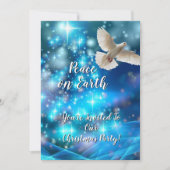 マッチングブルードーヴピースクリスマスパーティー 招待状 (正面)