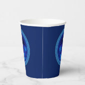 マッチングブルー出生クリスマス 紙コップ (右)