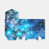 マッチングブルー鳩ピースクリスマス フェイバーボックス (折り畳みなし)