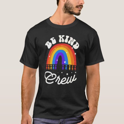 マッチング先生学生Be Kind Crew Squad School Tシャツ (正面)