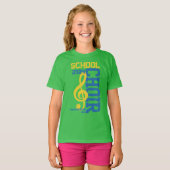 マッチング名Year Choirグループのソーシャルハンドル Tシャツ (正面フル)