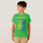 マッチング名Year Choirグループのソーシャルハンドル Tシャツ (正面フル)