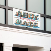 マッチング許諾　ボードへの許可 横断幕 (ビルの外側)