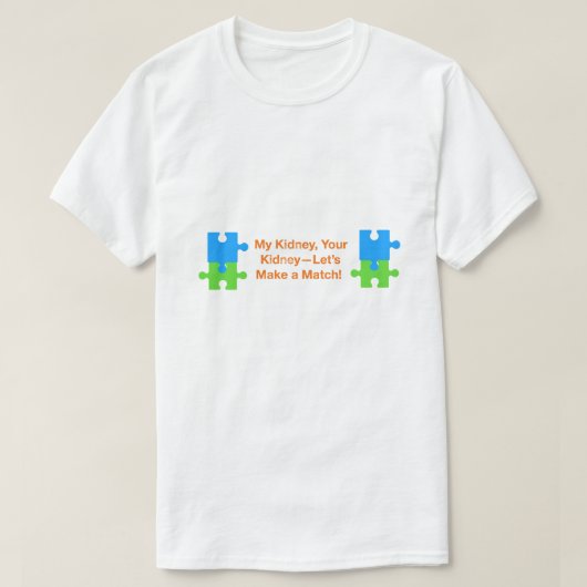 マッチングTシャツを作ろう Tシャツ (デザイン正面)