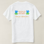 マッチングTシャツを作ろう Tシャツ (デザイン裏面)