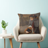 マッチ売りの少女 貧しいストリートの子供 都市の貧困 クッション (椅子)