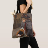 マッチ売りの少女 貧しいストリートの子供 都市の貧困 トートバッグ (クローズアップ)