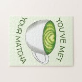 マッチ抹茶グリーンティーラテラブ ジグソーパズル (横)