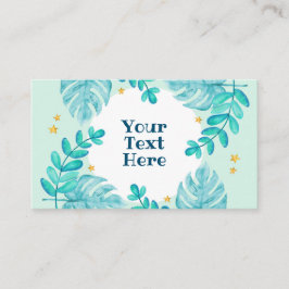 マッチ箱ボヘミアの植物葉水 プレイスカード