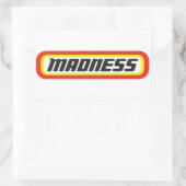 マッチ箱？狂気！ 長方形シール (バッグ)