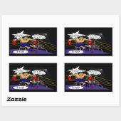 マッチ 長方形シール (シート)