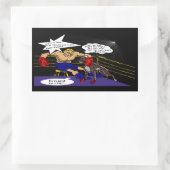 マッチ 長方形シール (バッグ)