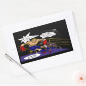 マッチ 長方形シール (封筒)