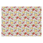 マッツァフラットパンとワイン テーブルクロス (正面(横))