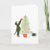 マッティとティのクリスマスカード カード (正面)