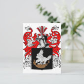 マッデン家紋 ポストカード (スタンド正面)