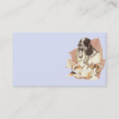 マットが付いている名刺 名刺 (裏面)