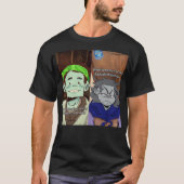 マットとTehm @/!3N15 Tシャツ (正面)