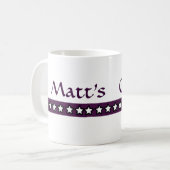 マットのカスタムなコーヒー コーヒーマグカップ (正面左)