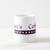 マットのカスタムなコーヒー コーヒーマグカップ (中央)