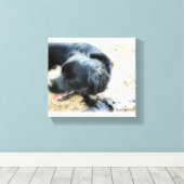 マットのスモーキー キャンバスプリント (インサイチュ (ウッドフロア))