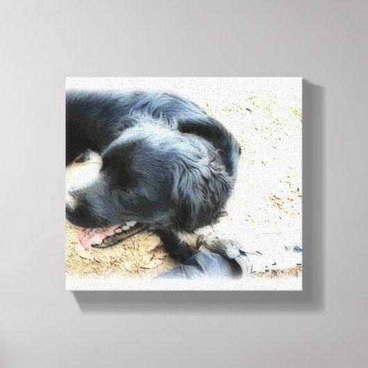 マットのスモーキー キャンバスプリント (正面)