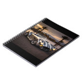 マットカラフルレースカー印刷ノート ノートブック (左側)