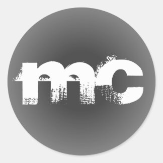 マットクロークデザインシール ラウンドシール