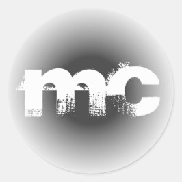 マットクロークデザインシール ラウンドシール