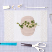 マットピンク パンプキン 秋のブライダルシャワー 薄葉紙 (クラフト)