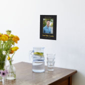 マットブラック金ゴールド安静平和記念撮影 箔ポスター (レイダウン (キッチン))