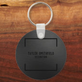 マットブラック キーホルダー (正面)