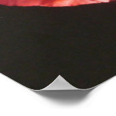 マットプリント – 閉じる花 ポスター (角)