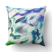 マットメタル、緑から青の色に彫刻