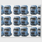 マットラッピング用トラックイメージ – 紙 ラッピングペーパー (フラット)