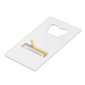 マットレス付き木製サンラウンジ クレジットカード栓抜き (裏面アングル)