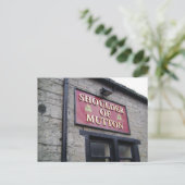 マットンパブサイン葉書の肩 ポストカード (スタンド正面)